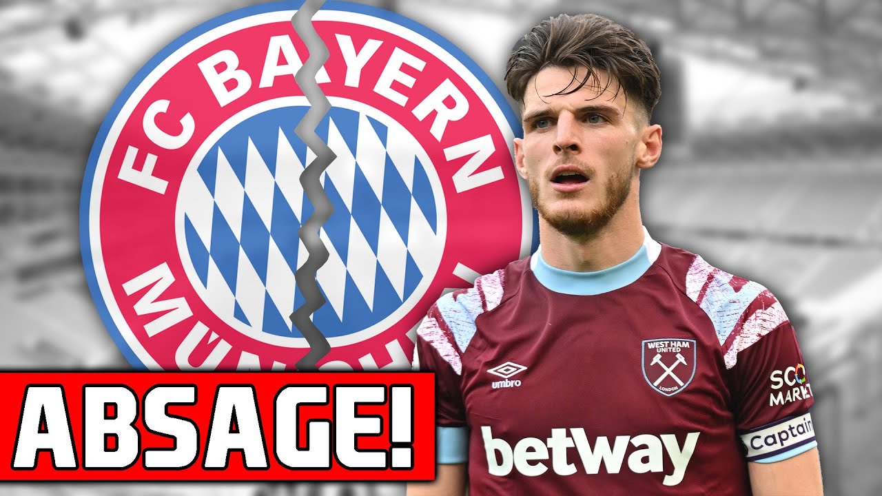 Absage an Bayern! Declan Rice steht vor einem TRANSFER zum FC Arsenal ...