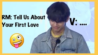 BTS V asked by RM about his first love (Run BTS Ep 124) screenshot 3