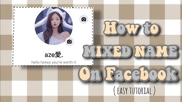 How to mixed name on facebook (small letter/japanese characters)