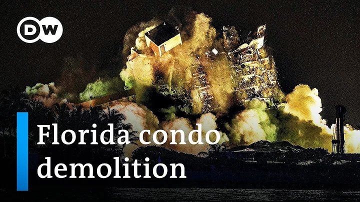 Video: Remainder of Florida Condo demolished in controlled explosion | DW News