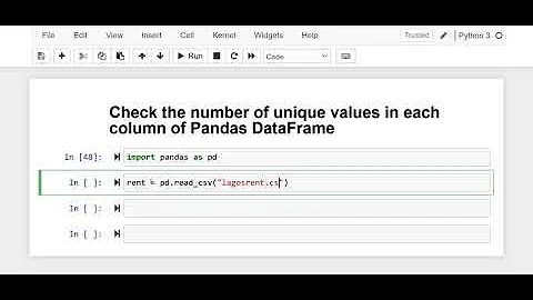 Using a For Loop to Print out  Unique Values in a DataFrame