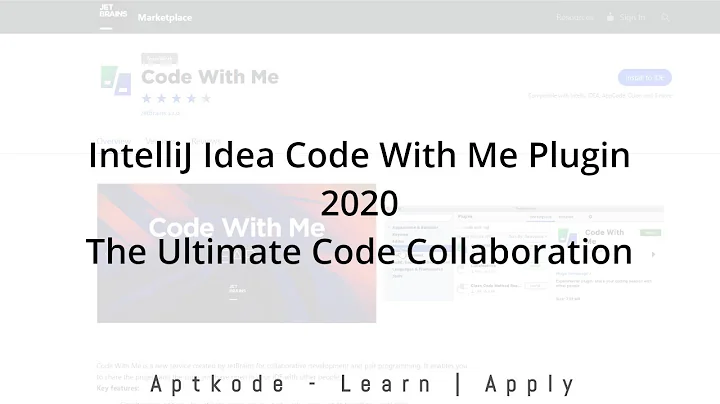 IntelliJ Idea Tip - Code With Me Plugin