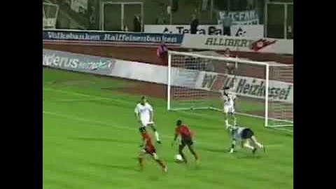 Austin Jay Jay Okocha master skills in Frankfurt,Germany