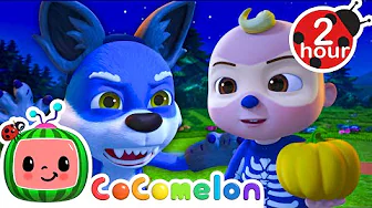 JJ Ain't Scared Of No Werewolf | CoComelon Animal Time Nursery Rhymes & Kids Songs | After School