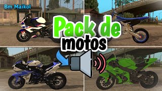 Pack de motos sin dff ni txd para tu GTA San Andreas de Android