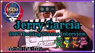 Jerry Garcia 1987 Rolling Stones Interview Part 1 #gratefuldead  #jerrygarcia  #nfa