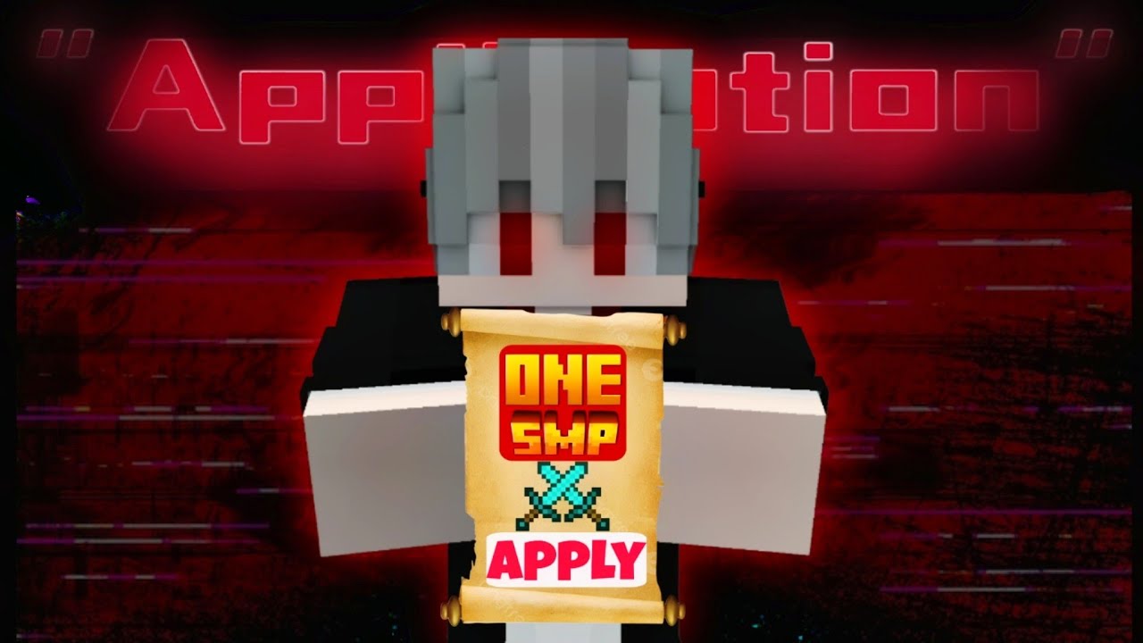 This is my application video to join ONE SMP  