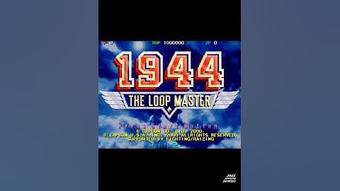 1944: The Loop Master (ARCADE) #shorts #nostalgia #classicgaming #arcade