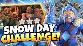 How to 3 Star Snow Day Challenge (Clash of Clans)    linkhttps:\/\/youtu.be\/8hoBky5Mj80