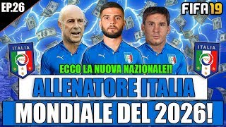 TUTTO IL MONDIALE DEL 2026 CON L'ITALIA!! 20 ANNI DOPO LA VITTORIA!! ECCO COME CAMBIA LA SQUADRA!