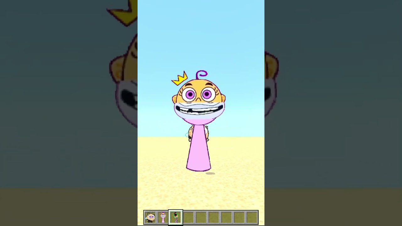 Sprunki OC Poof  Phase 6 To Phase 8 In Minecraft