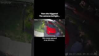 You never know unless you have a good security camera 😬#caughtoncamera #securitycamera #suspicious