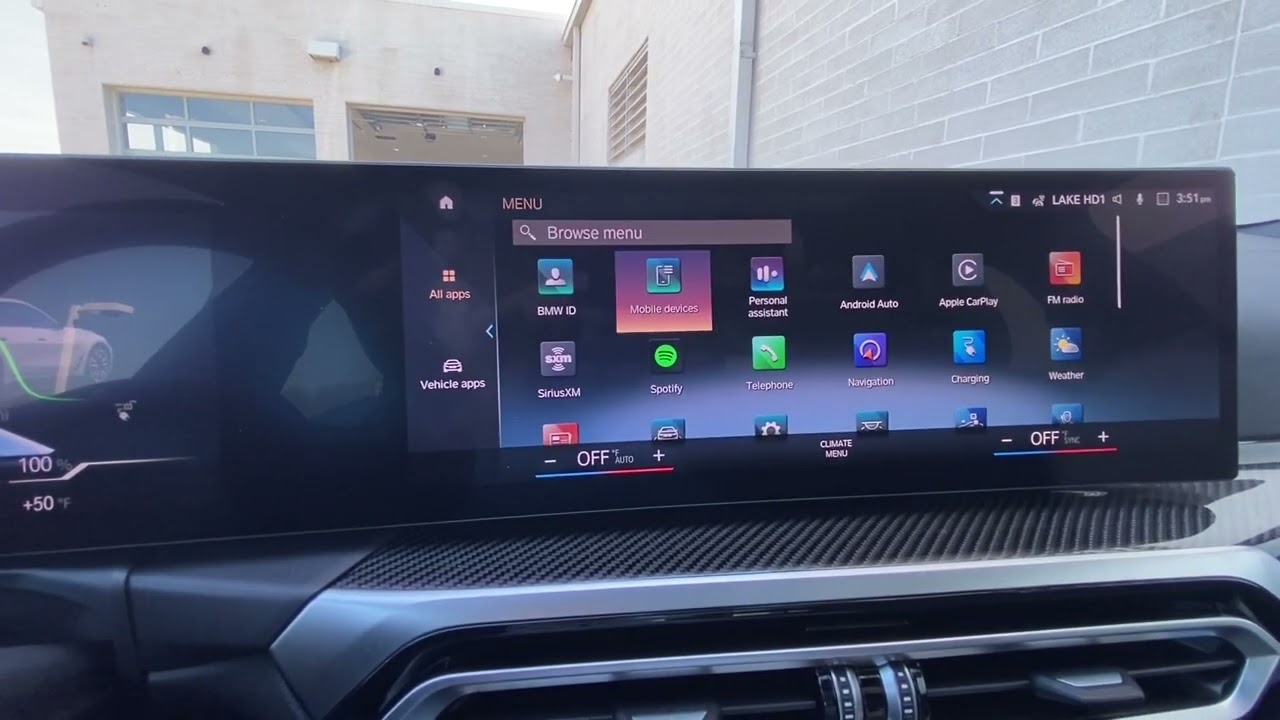 BMW goes all in on Apple CarPlay in i4 M50 marketing