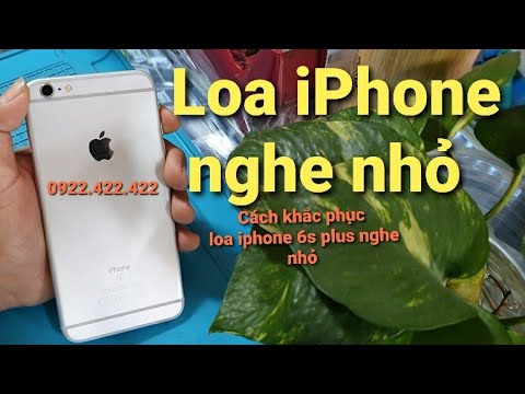 Video Loa iphone nhỏ | hướng dẫn thay loa trong - youtube