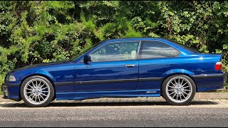 1997 BMW E36 Coupe 320i M Sport 2.0 150HP Avus Blue Metallic