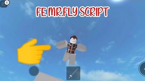 ROBLOX FE MR.FLY SCRIPT using FLUXUS EXECUTOR played at Fencing game - script link on comments