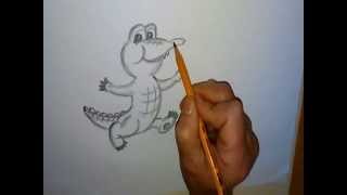 Учимся рисовать крокодила(Учимся рисовать крокодила., 2015-04-03T17:54:10.000Z)