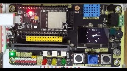 使用EZ Start kit+與BlocklyDuino自學ESP32-數位與指針時鐘切換