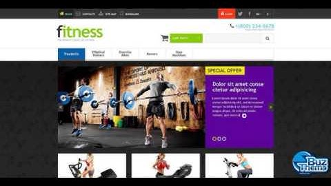 Tutorial Responsive Fitness Store PrestaShop Theme by Buztheme.com