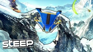 НЕВОЗМОЖНЫЙ ПРОЛЕТ СКВОЗЬ УЗКУЮ ДЫРУ В СКАЛЕ НА СКОРОСТИ 300 КМ/Ч В STEEP