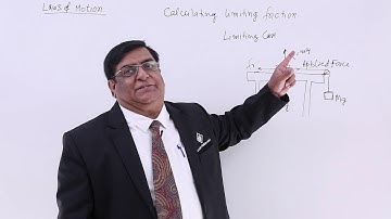 Class 11th – Calculating Limiting Friction | Laws of Motion | Tutorials Point