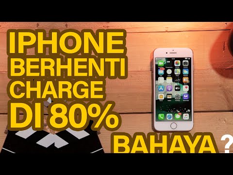 Iphone Stop Charging di 80 %. Kok bisa?