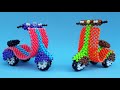 (Video Completo) MOTOCICLETA (moto) con perlas paso a paso