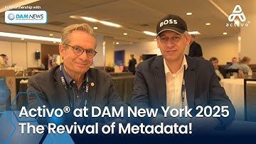 Activo® at DAM New York 2025: The Revival of Metadata!