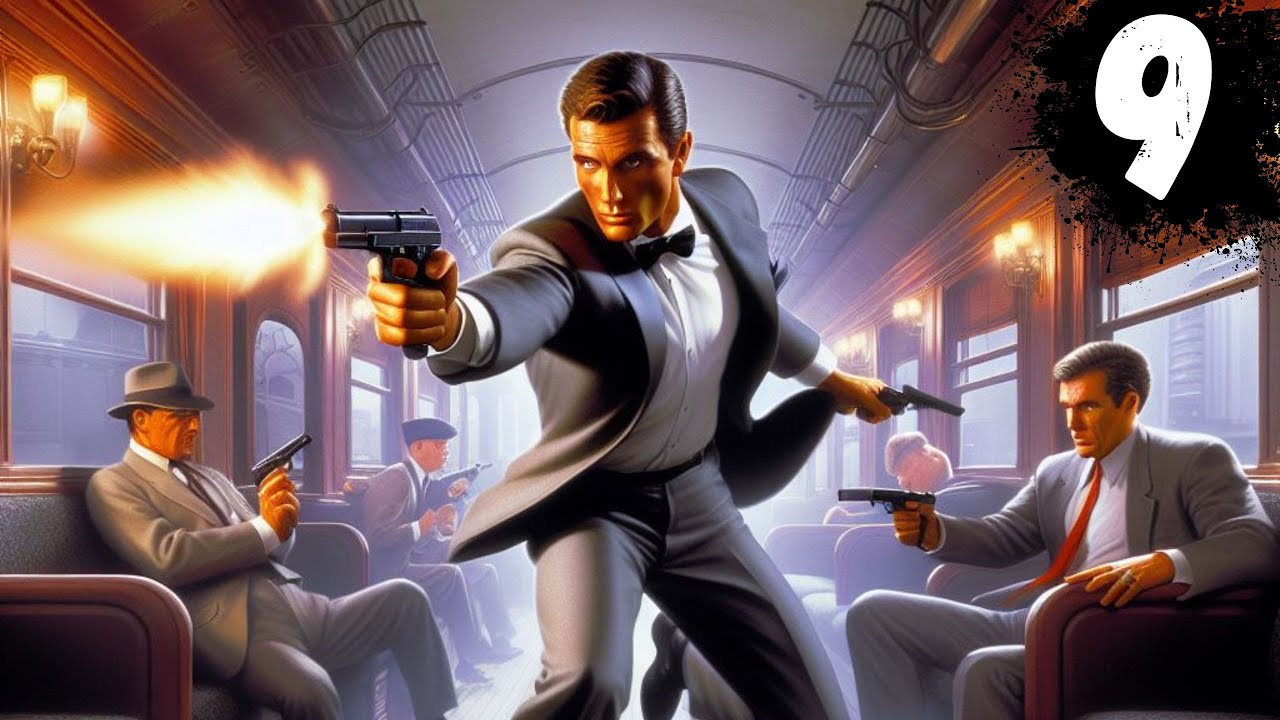 GoldenEye 007 - NO DAMAGE [Part 9] | 00Agent with Laser ONLY | Train