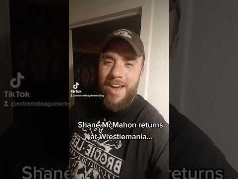 Shane McMahon Returns