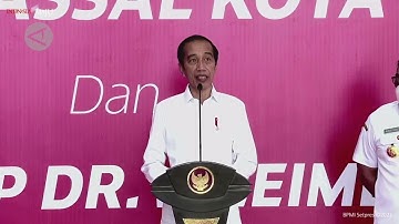 PRESIDEN JOKOWI RESMIKAN RSUP DR. J. LEIMENA DI AMBON