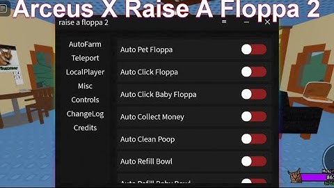 Arceus X Raise A Floppa