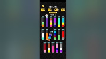 Map 715 Solution|| Color Water Sort 3D!