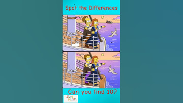 Can you spot all 10 differences?#challenge #games #fun #play #difference #find #spot