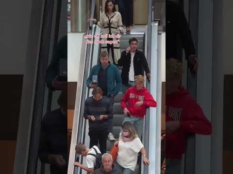 Rolltreppen PRANK 😳🤣