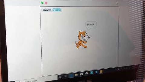 Scratch - Repeat Name