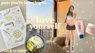 why you should love yourself first  reset routine & selfcare productive vlog