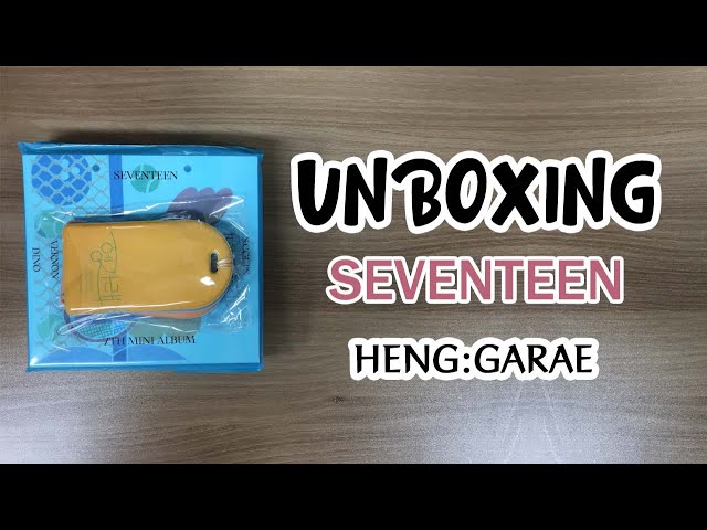 K-POP/アジア henggarae Seventeen 7Th Mini Album HENG:GARAE Full ver. Unboxing - YouTube