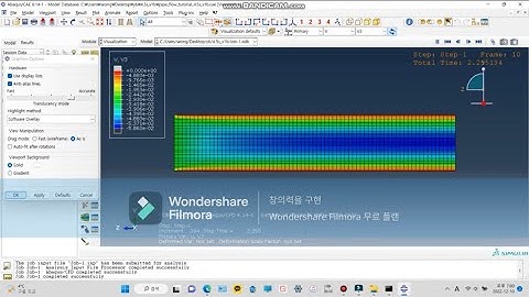 [CFD] Numerical simulation for simple pipe flow in Abaqus. Part 2