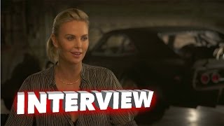 The Fate of the Furious: Charlize Theron Exclusive Interview | ScreenSlam
