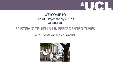 Epistemic Trust in Unprecedented Times