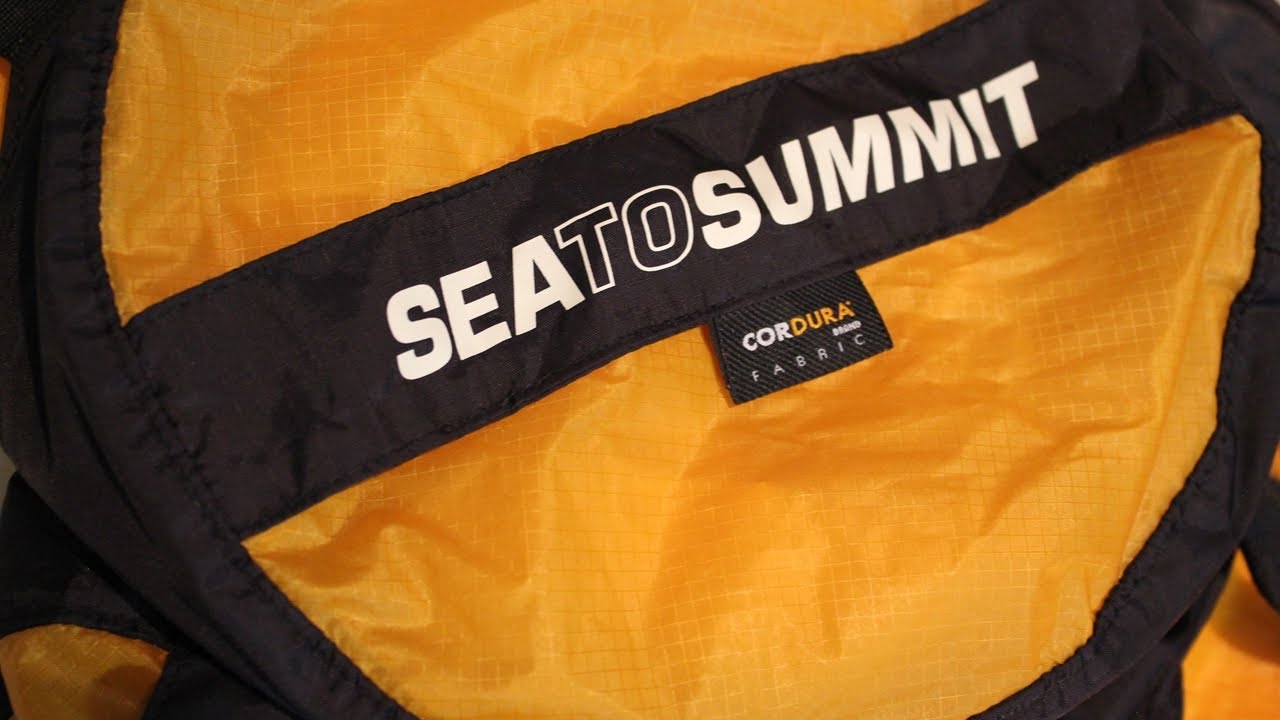 Sea to Summit Compression bag review YouTube
