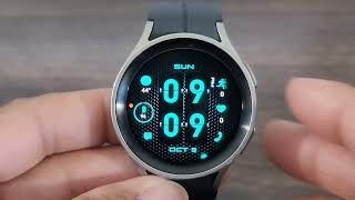 Galaxy Watch 5 Pro Perfect Digital Watch Face screenshot 3