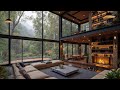 Rainy Day In The Cozy Forest Living Room Ambience рџЊ пёЏ Smooth Jazz Fireplace Sounds For Relax Focus Rainy Day In The Cozy Forest Living Room Ambience рџЊ пёЏ Smooth Jazz Fireplace Sounds For Relax Focus