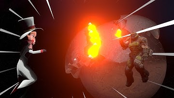 [HelluvaBoss|HH\Doom] - Blender] -  Doomguy VS Lucifer - Worthy opponent - 3D Animation [Teaser]