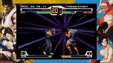 SNK vs Capcom SVC Chaos Kyo Gameplay