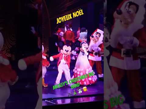 Mickey S Christmas Big Band Disneychristmas Disneylandparis 