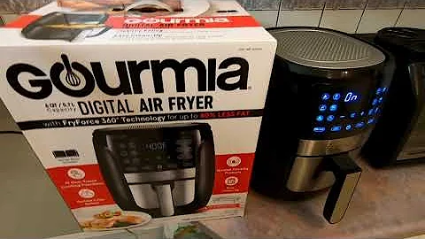 Gourmia 6 Quart Digital Air Fryer Costco 2020 NEW Model Unboxing Review GAF698 空气炸锅