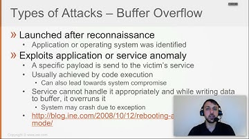 39  Buffer Overflow Attacks (CCNA SEC 210-260)