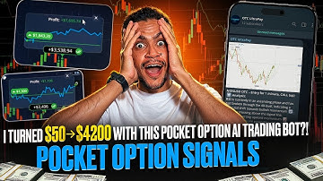 BINARY OPTIONS I TURNED $500 → $4200 WITH THIS POCKET OPTION | POCKET OPTION SIGNALS | AI TRADING
